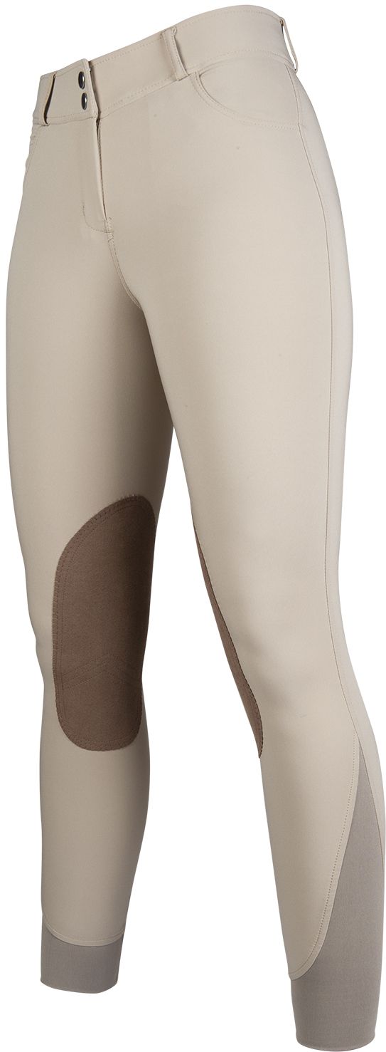 HKM Hunter Knee Patch Breech - Tan