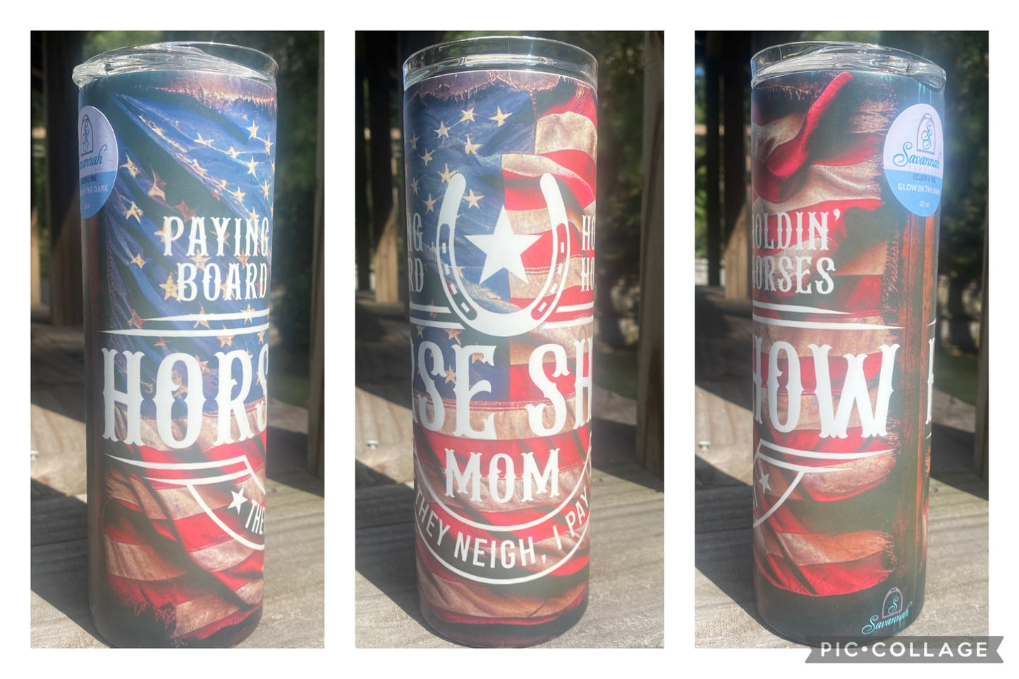 Horse Show Mom Tumbler