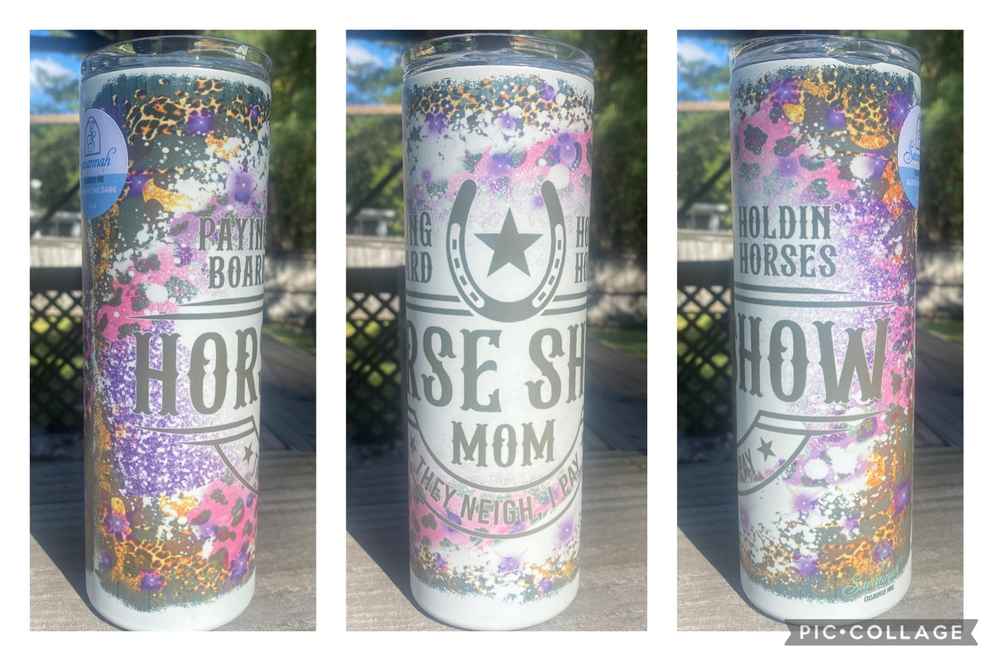 Horse Show Mom Tumbler