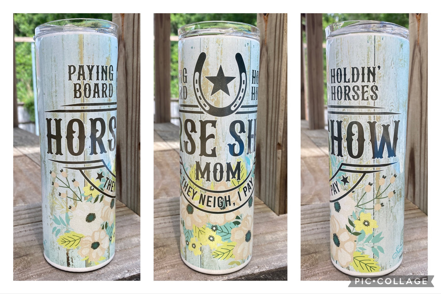 Horse Show Mom Tumbler