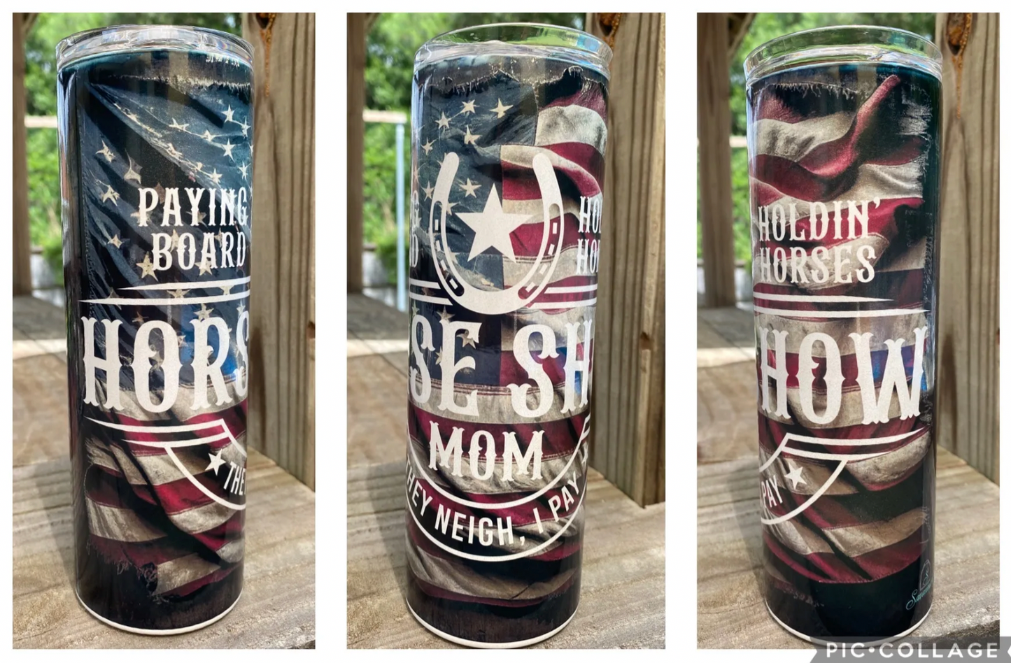 Horse Show Mom Tumbler