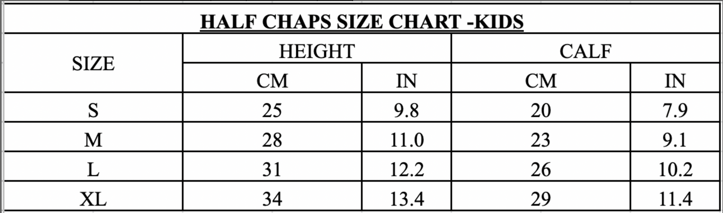 Moretta Amara Half Chaps