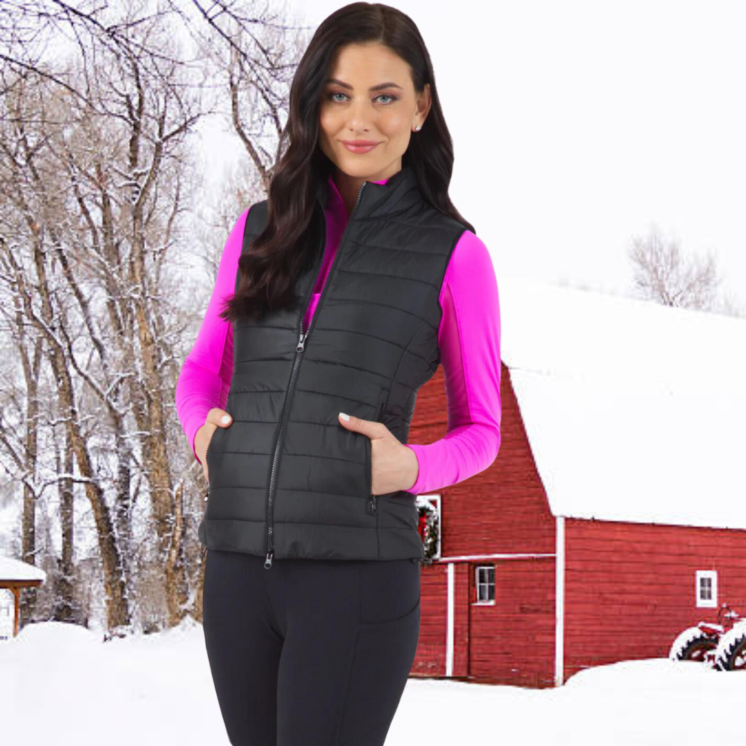 Nicole Quilted Puffer Vest