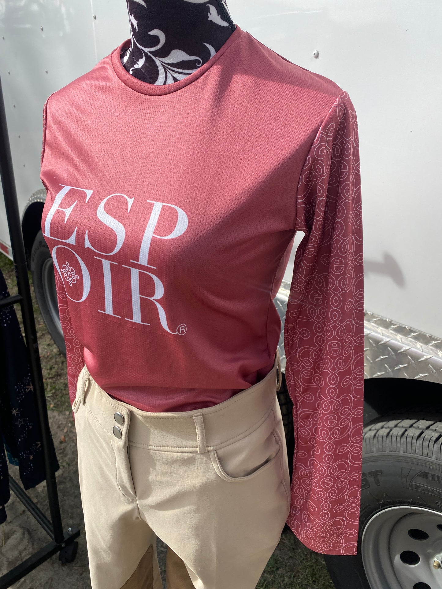 Espoir Lumiere Dirty Pink Long Sleeve T-Shirt