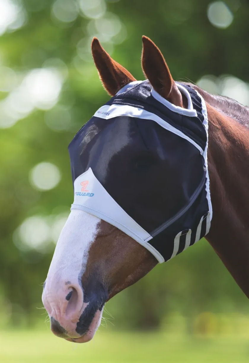 FlyGuard Pro Mesh Fly Mask with Ear Hole
