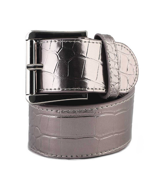 Gho Dho Cruelty Free Belt - Pewter