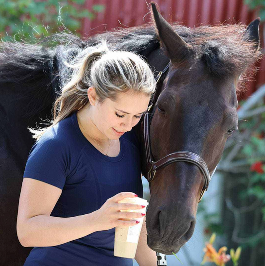 Equitation Seamless Shirt - Navy