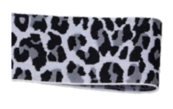 Leopard Buckle Adjustable Elastic Belt