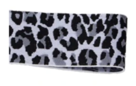 Leopard Buckle Adjustable Elastic Belt