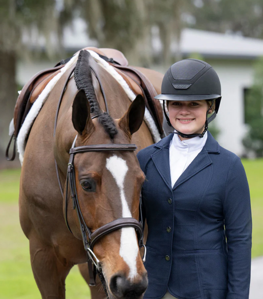 Kerrits Kids Affinity Aero Show Coat: NAVY