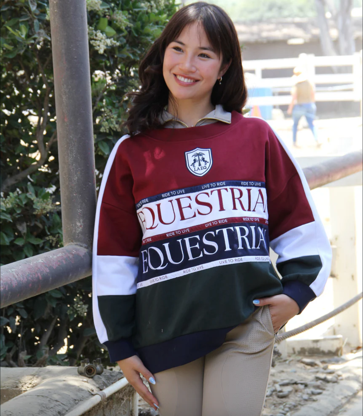 LA EQ 'Equestrian' Sweatshirt