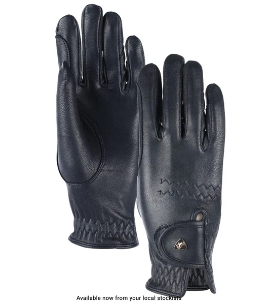 Aubrion Leather Gloves - Ladies